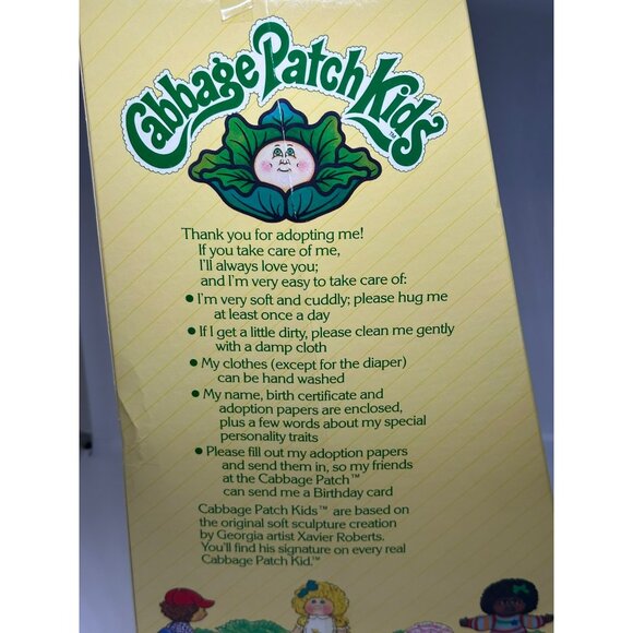 NIB VTG Cabbage Patch Kids Doll COLECO Limited Michelle-Leonor Birth Certificate - Picture 6 of 10